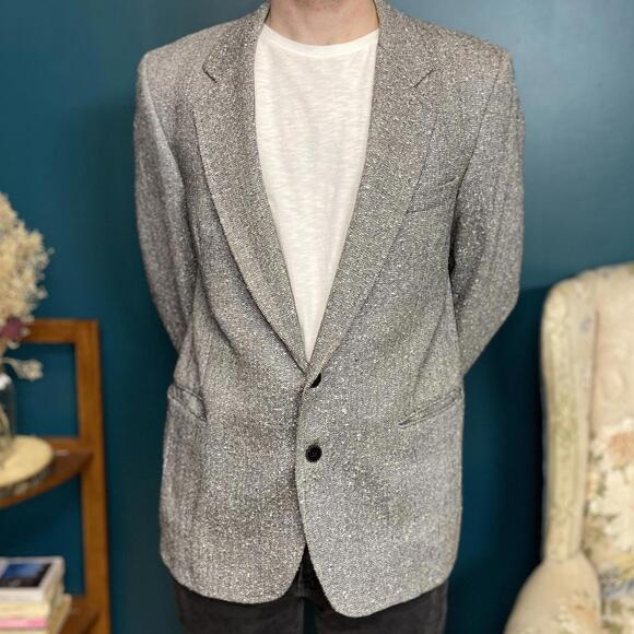 Vintage Chaps Ralph Lauren Union Label Wool Suit Jacket Blazer - Picture 1 of 9